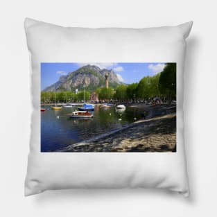 Lakeside in Lecco Pillow