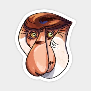 Proboscis monkey Magnet