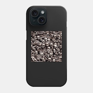 Skulls, skulls, skulls! Model 9 Phone Case