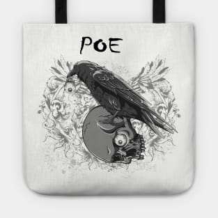 Poe's Raven, Inspired By Edgar Allan Poe Tote