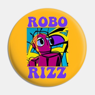 Robo Rizz Pin