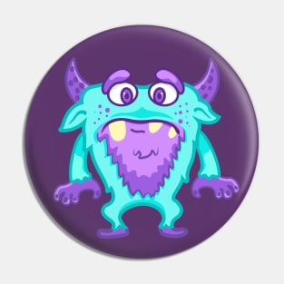 cute blue monster male Pin