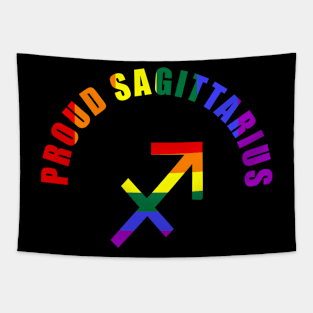 Proud Sagittarius Tapestry