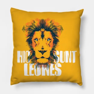 Hic Sunt Leones Pillow