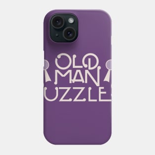 Old Man Puzzles Phone Case