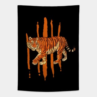 Tiger Paint Tapestry