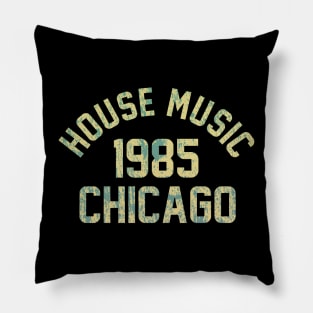 House Music 1985 Chicago Pillow