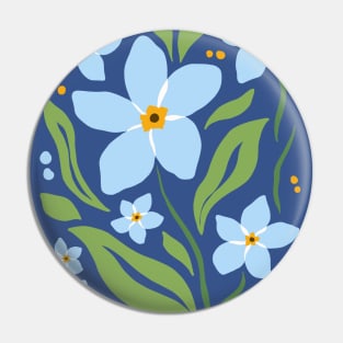 Forget Me Nots Pin