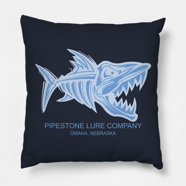 PipeStoneBlue Pillow by Randpa Designs