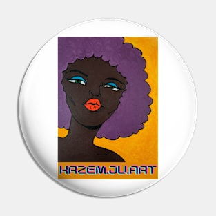 Afro Pin