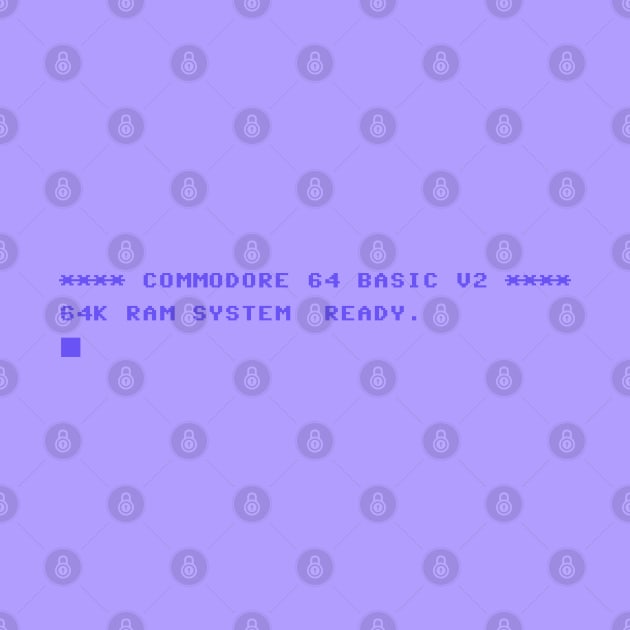 Commodore 64 System Ready Startup Screen v01 by RetroGeek