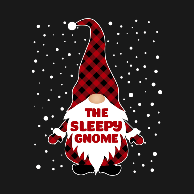 The Sleepy Gnome Matching Family Christmas Pajama by Hancy