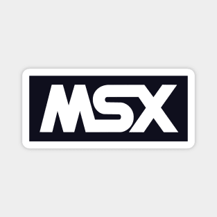 MSX Logo - Vintage Retro Computer Magnet