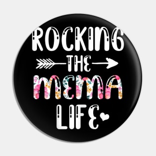 Rocking The Mema Life Family Matching Mother's Day Gifts Pin