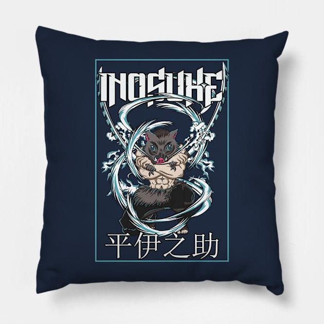 inosuke Pillow by PaperHead