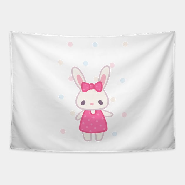 Sweet bunny Tapestry by Hyanna