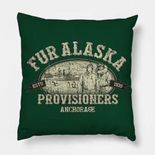 Fur Alaska Provisioners 1939 Pillow