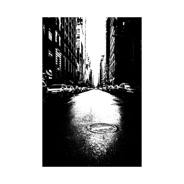New York Street by NYCTshirts