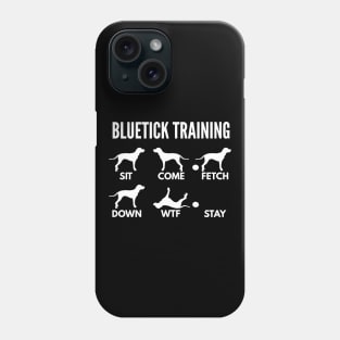 Bluetick Coonhound Training Bluetick Tricks Phone Case