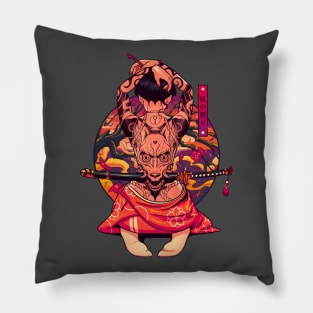 Kitsune Fury Pillow