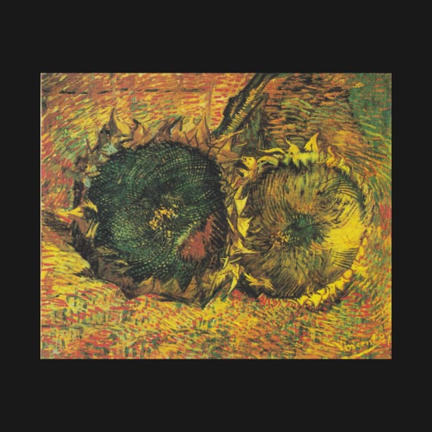 Van Gogh - Zwei abgeschnittene Sonnenblumen by The_Art_Collector