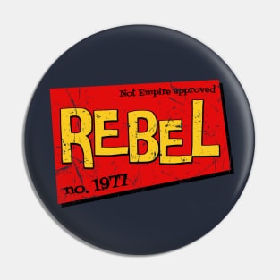 Pulp Rebel 1977 Pin