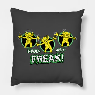 Freddy Freaker - Design B Pillow