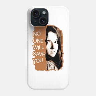 No One Will Save You horror sci-fi movie 2023 graphic design Phone Case