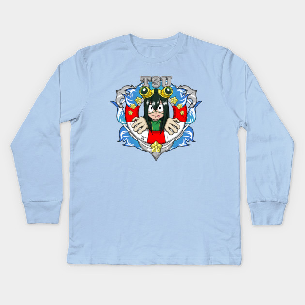 Tsuyu Asui Frog Hero Tsuyu Asui Kids Long Sleeve T Shirt
