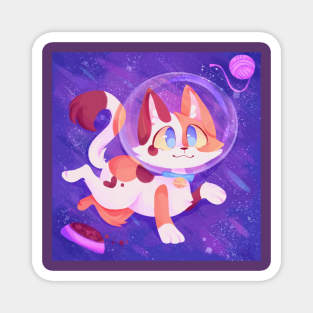 Space Cat Magnet