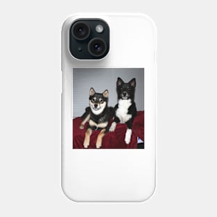 shiba inu group second Phone Case