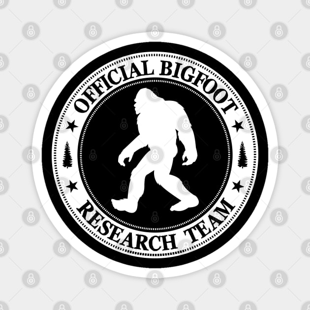 Bigfoot research team Magnet by Tesszero