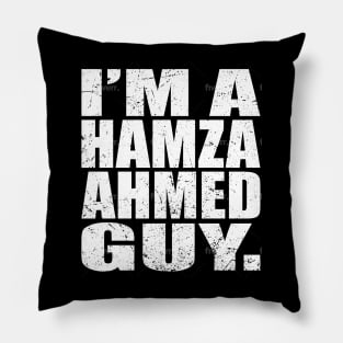 Paul Heyman Hamza Ahmed Wrestling Self Improvement Parody T Shirt Wrestling Pillow