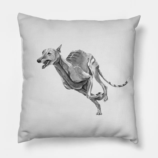 Greyhound Pillow by doggyshop