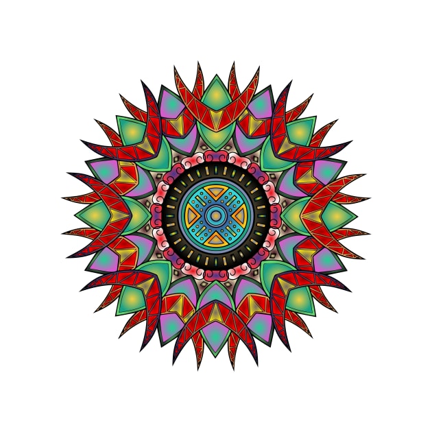 Star Mandalas 123 (Style:50) by luminousstore