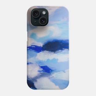 Blue Abstract Sky Phone Case