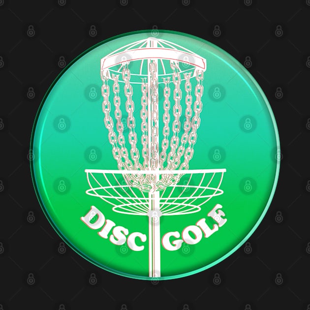 Disc Golf Green Frisbee by mailboxdisco