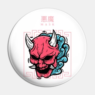 悪魔 M A S K | Devil Mask Pin