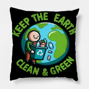 Eco-friendly Recycling: Grow Green Pillow