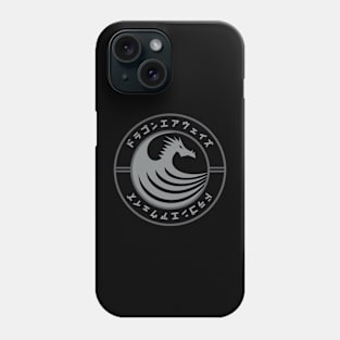 Doc Labs - Dragon Airways (ドラゴンエアウェイズ) - (Grey) Phone Case