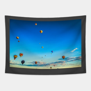 Albuquerque Hot Air Balloon Fiesta Tapestry