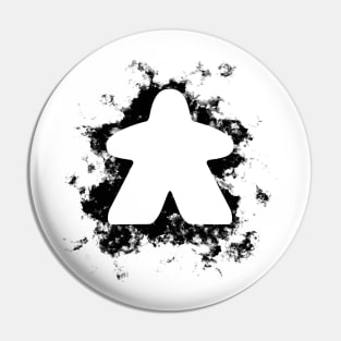 Meeple Splash - Black Pin