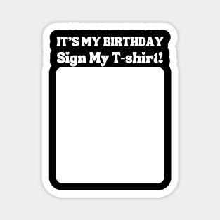 May Birthday Magnet