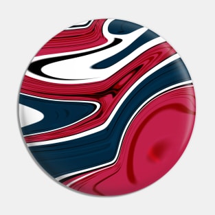 Blue red Marble Waves effect Pin
