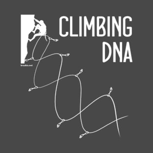 Climbing dna man T-Shirt