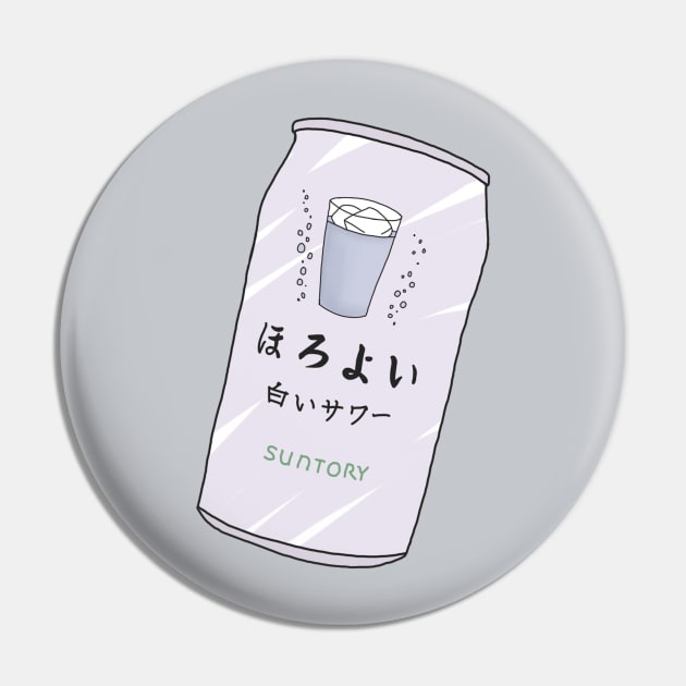 Original Soda Suntory Soft Drink Pin by PeachPantone