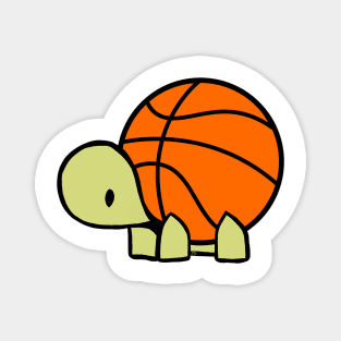 Basketball Turtle Tortoise Baller Reptile Gift Magnet