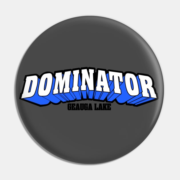 Geauga Lake Dominator Roller Coaster Pin by carcinojen