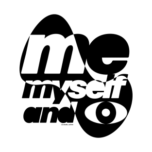 Studio Ochee Me myself and I - front and back logo tee T-Shirt