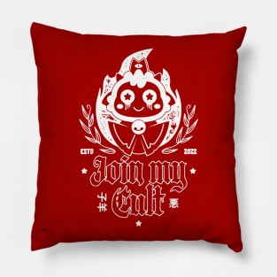 Aesthetic Join My Cult Pillow